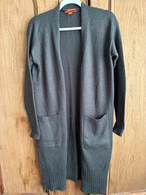 Long Open-Front  Women’s Cardigan Sweater